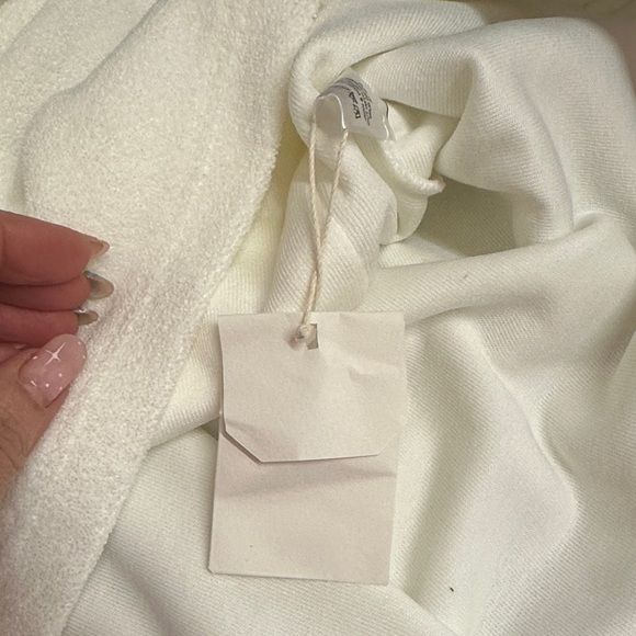 My Beachy Side x Emily in Paris terry cloth dress with Gold fabric Buttons - Picture 7 of 8